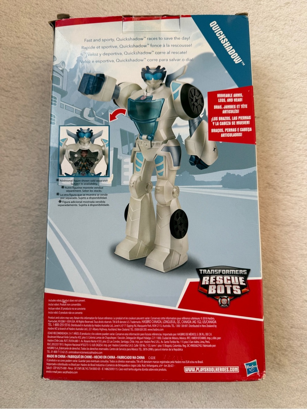 BNIB Vintage Transformers Rescue Bots Quick shadow - Picture 5 of 8